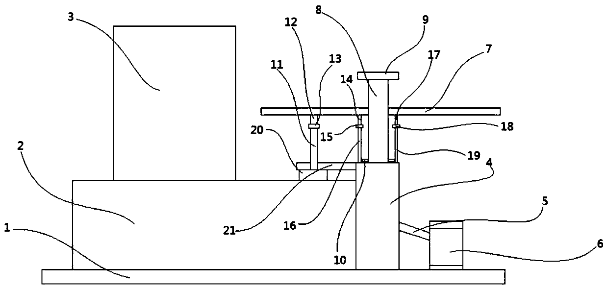 Easy-to-operate medicine dividing device for round tablets