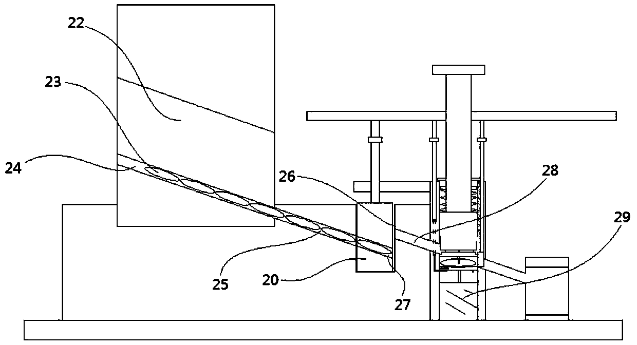 Easy-to-operate medicine dividing device for round tablets