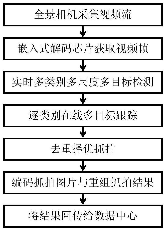 A multi-category, multi-scale and multi-target capture method and system