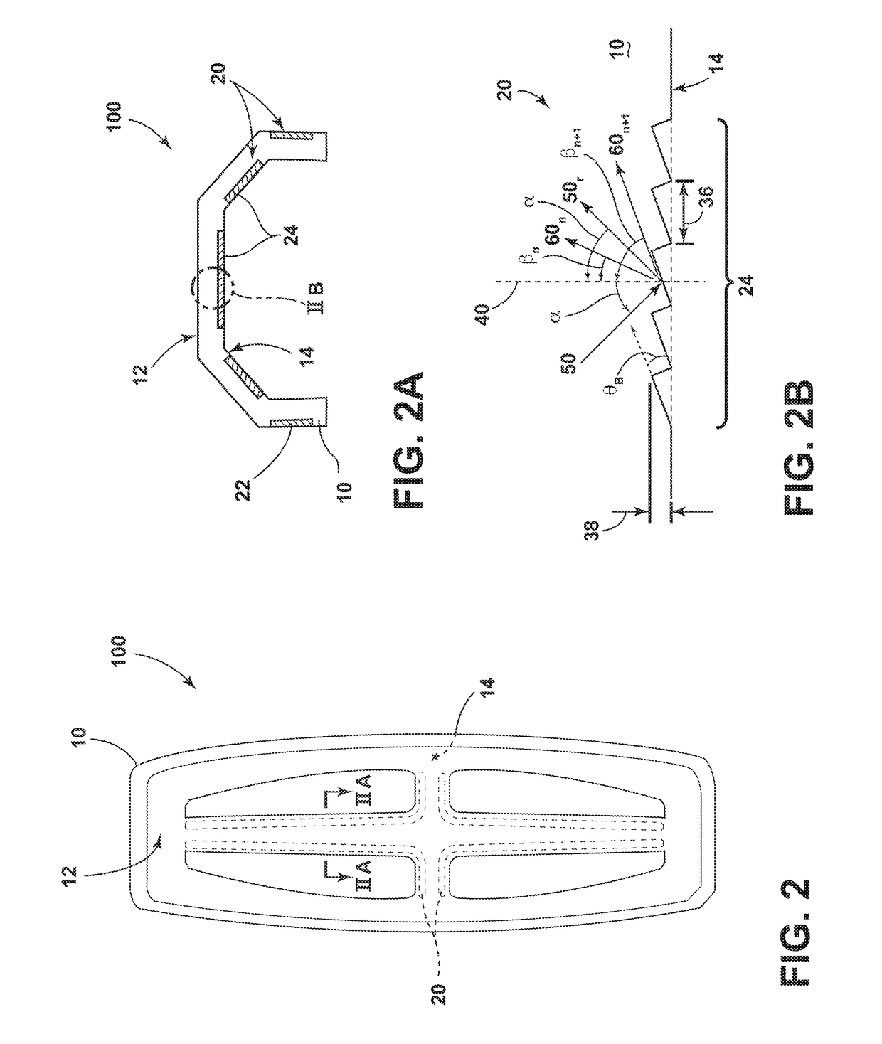 Iridescent badges for vehicles and methods of making the same