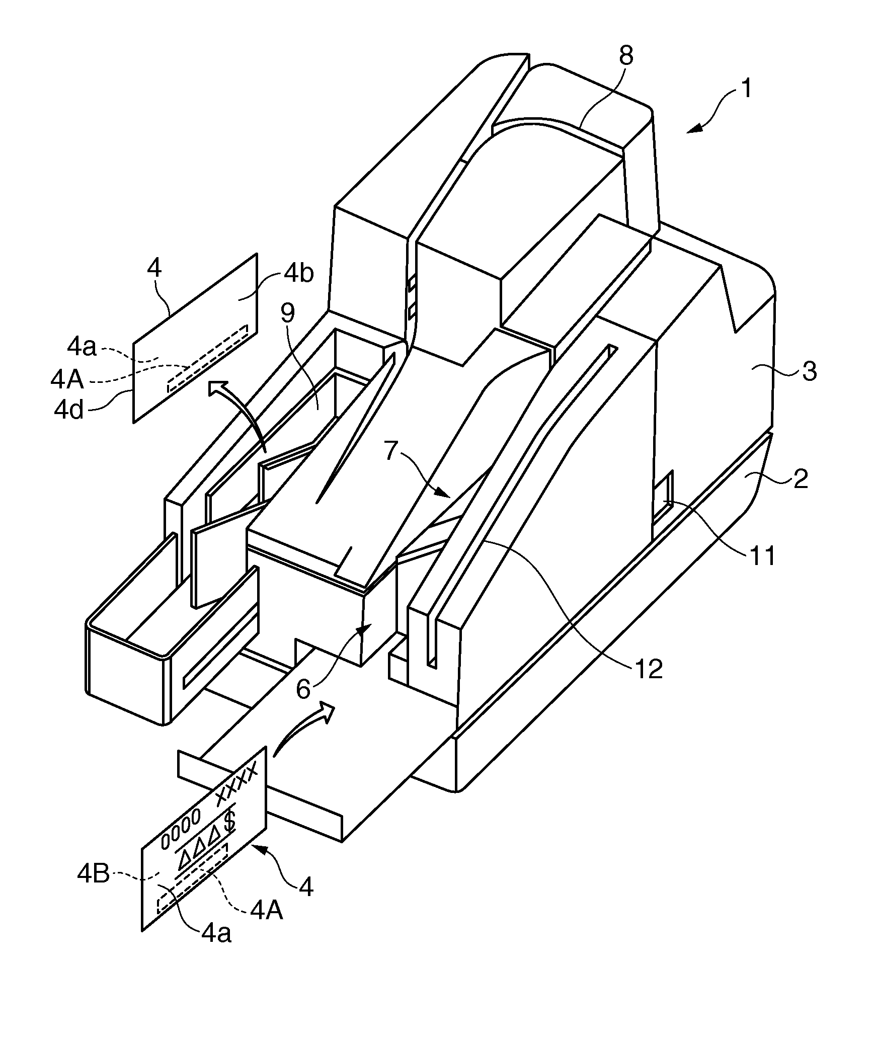 Media processing device, check processing device, and method of controlling a media processing device