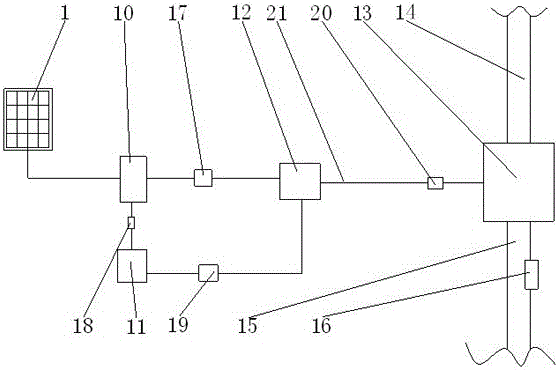 Solar photovoltaic water-pumping system