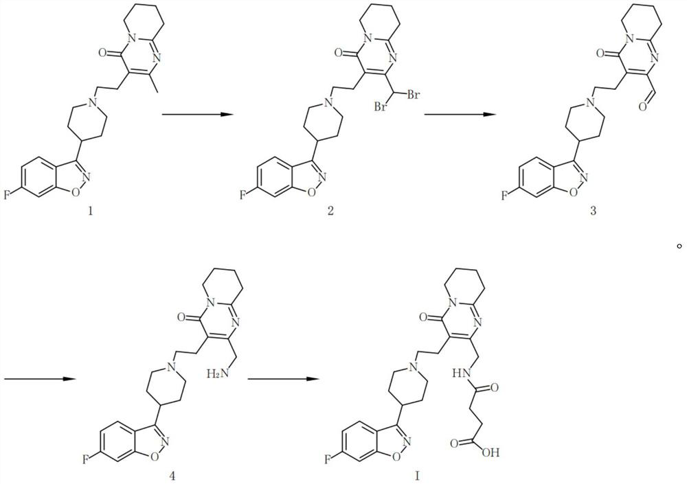 Risperidone and 9-hydroxyrisperidone hapten, antigen and antibody and application thereof