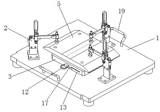 Multifunctional automobile headlamp testing fixture