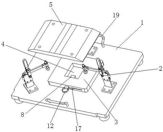 Multifunctional automobile headlamp testing fixture