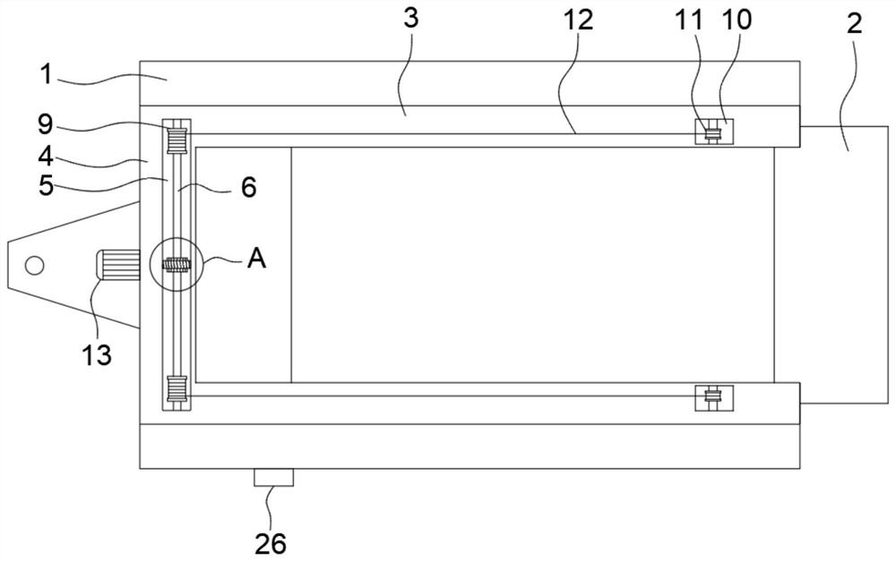 Rotating disc type freight platform trailer