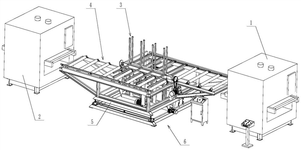 Double-sided processing wood sanding device