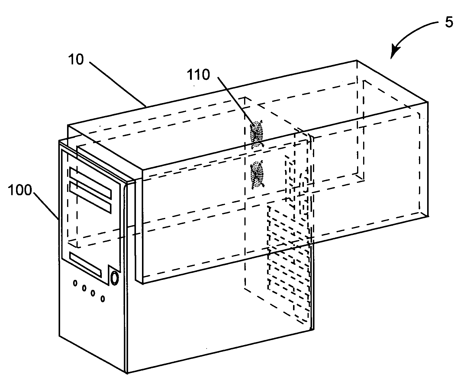 Acoustic noise reduction apparatus for personal computers and electronics