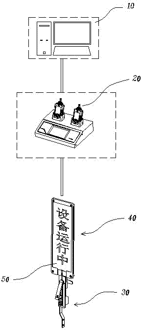 Label locker of electric machine cabinet