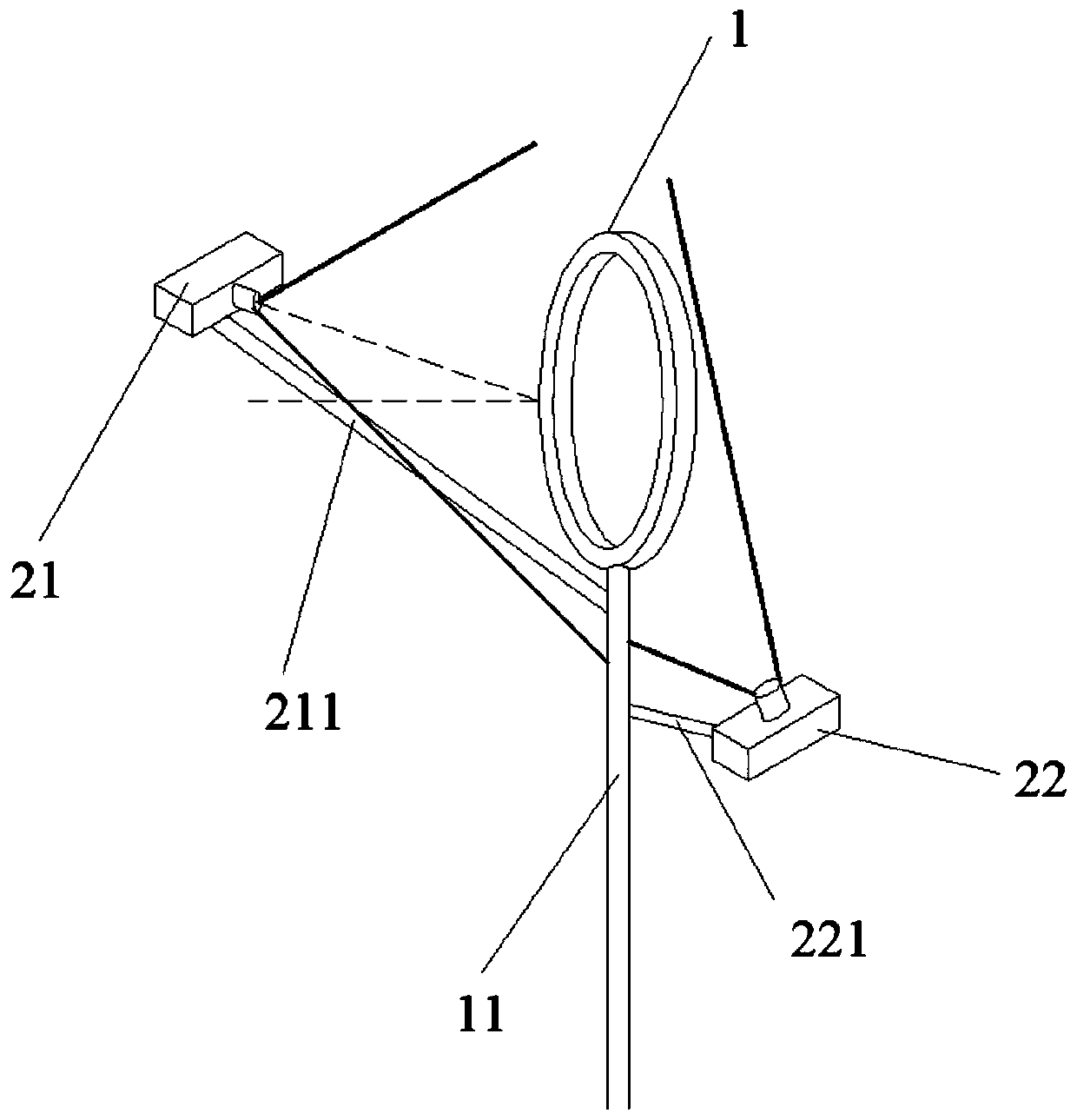 High-pole embroidery ball detecting and counting system based on machine vision