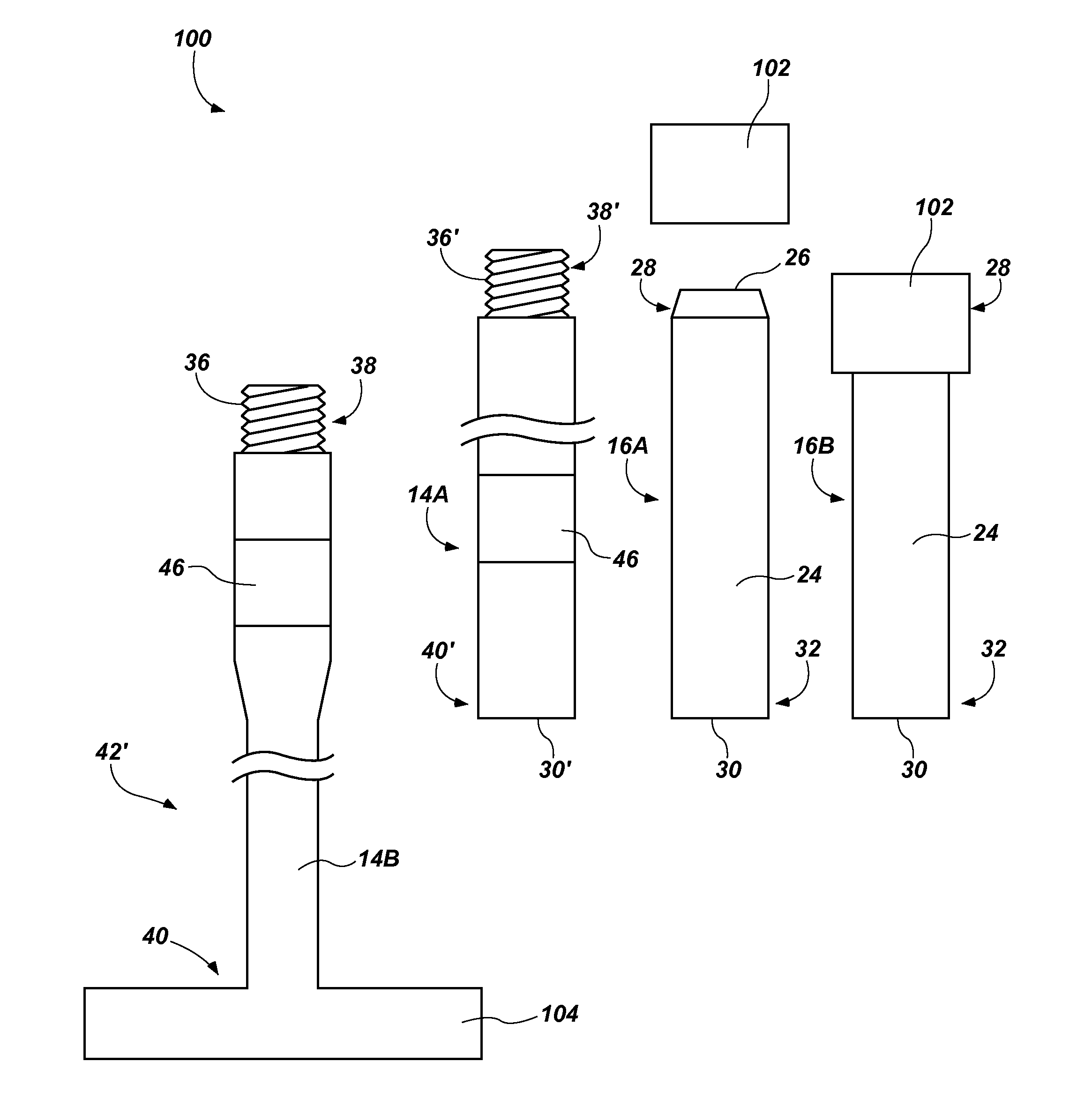 Sampling devices, kits for assembling such sampling devices, and methods for sampling building materials