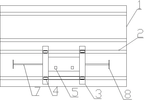 Screw-mounting auxiliary device for X-shaped supporting plate of window glass lifter