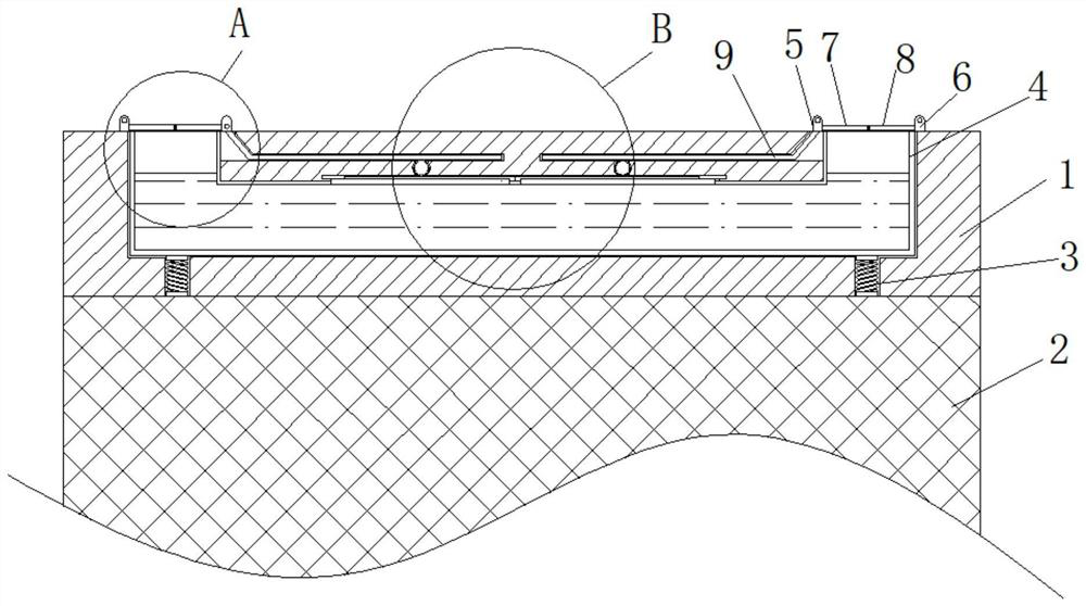 Roof surface capable of being cooled by utilizing rainwater