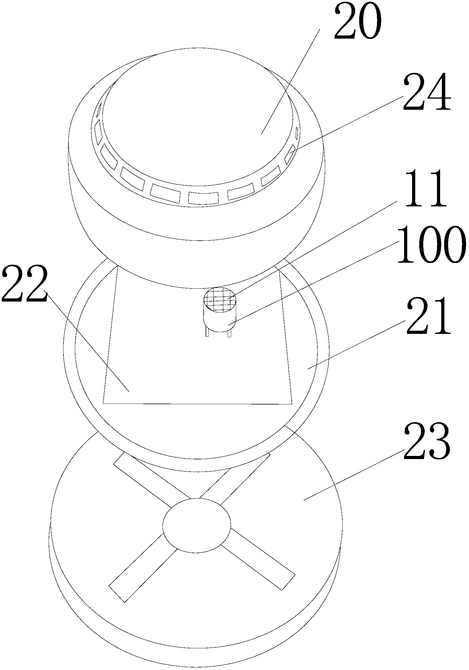 Improved type gas detector