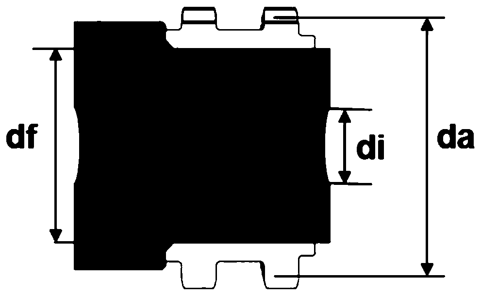 Design method for interference fit between engine gear and shaft