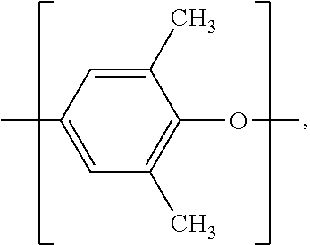 Article comprising poly(phenylene ether)-polysiloxane copolymer composition