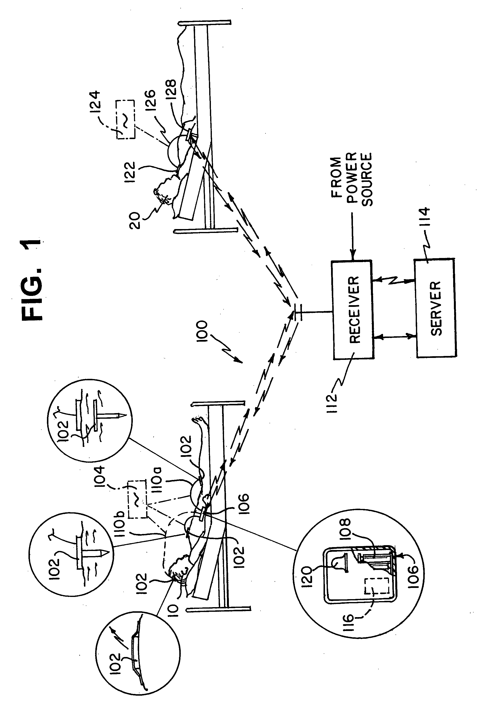 Wireless patient monitoring system