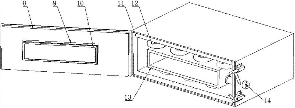 Redistribution method of heavy doping boron silicon slice