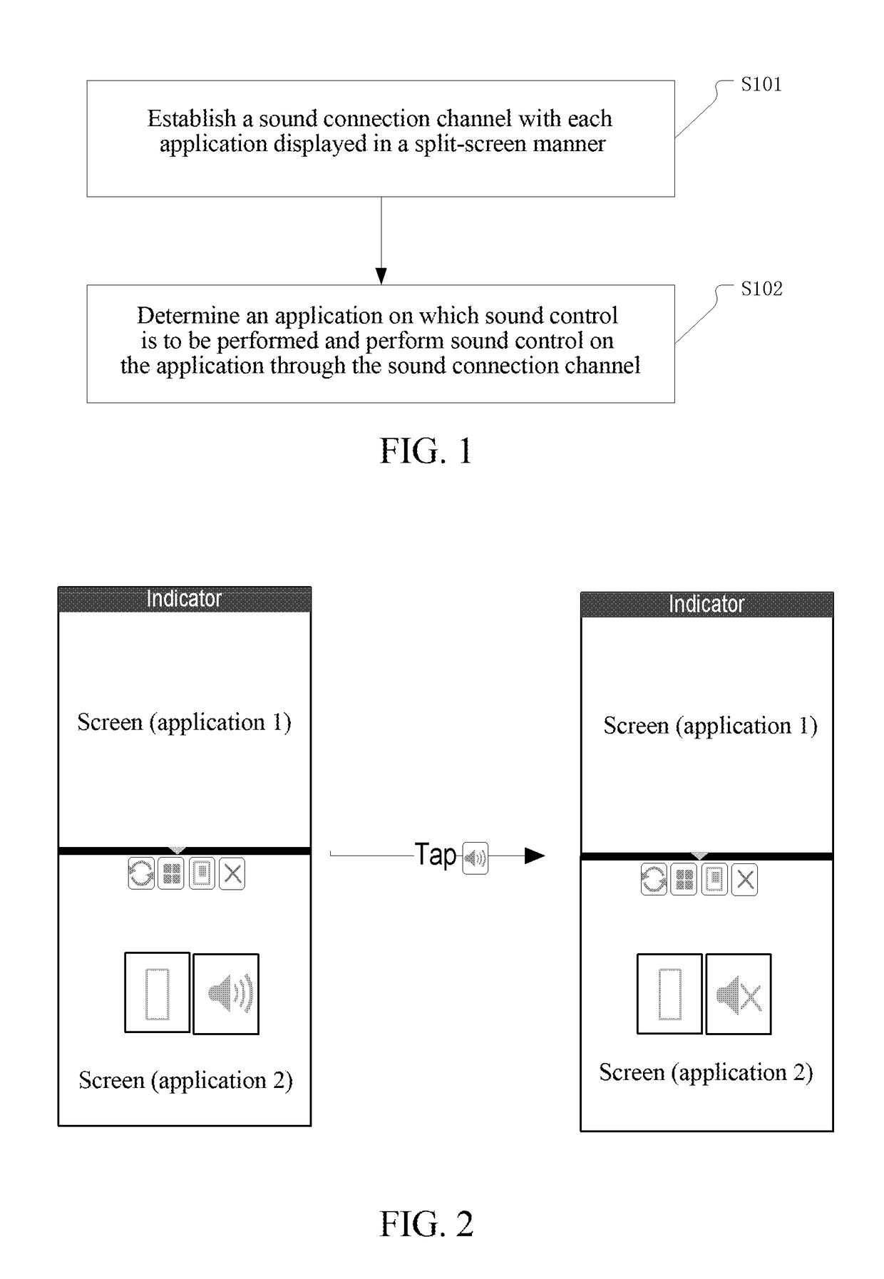 Method, System, and Computer Storage Medium for Voice Control of a Split-Screen Terminal