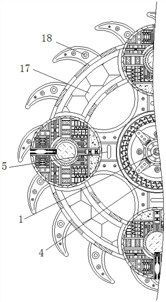 Auxiliary equipment capable of automatically adding chemical agent according to water flow for sewage purification treatment