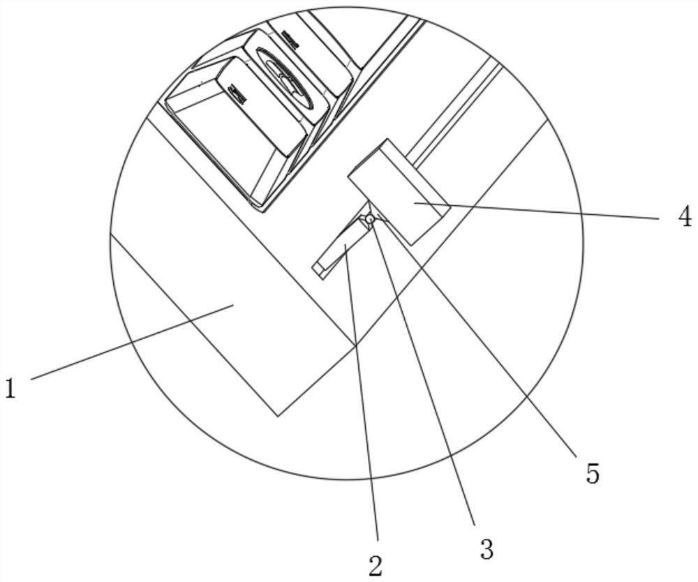 Movable type cleaning mechanism for keyboard