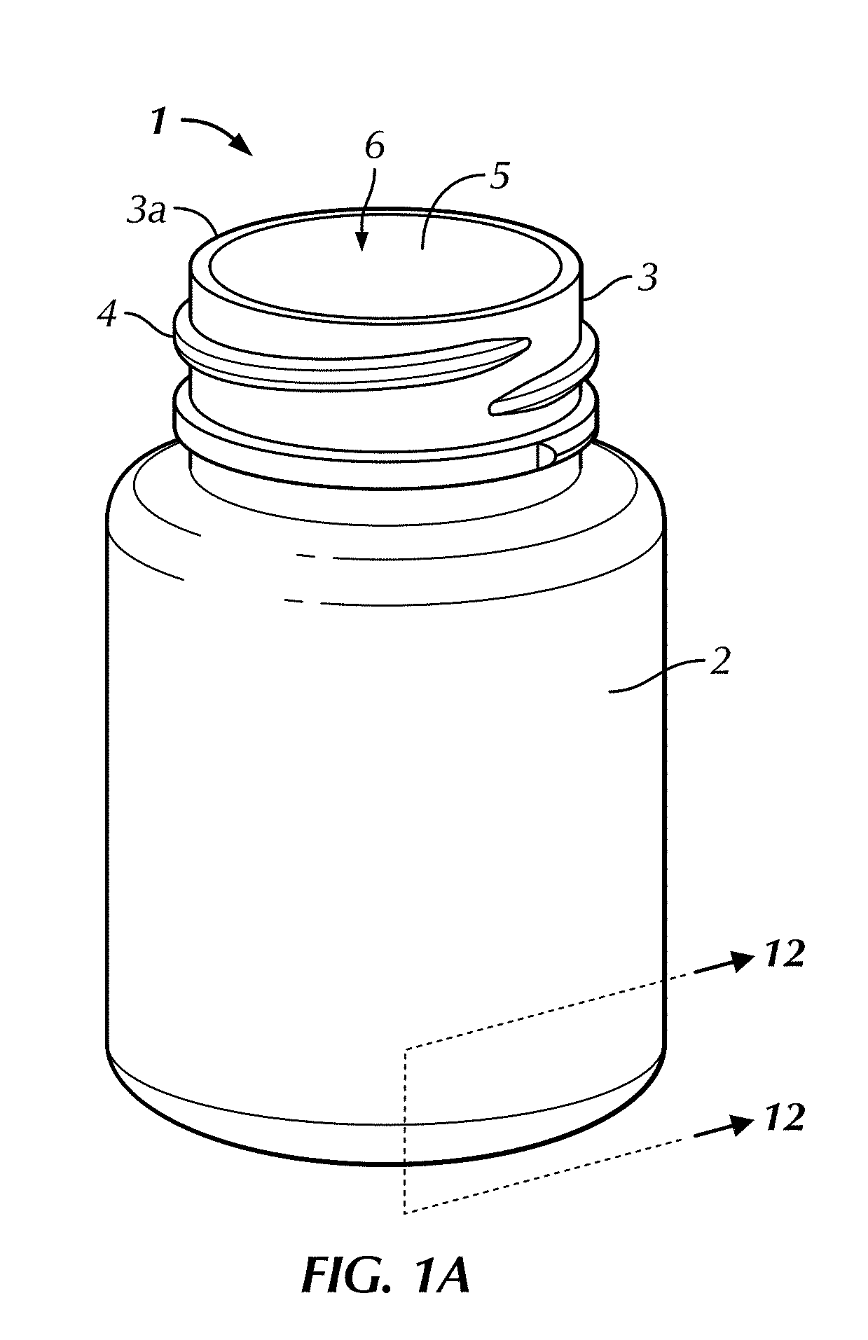 Container assembly and closure with predetermined humidity and related method