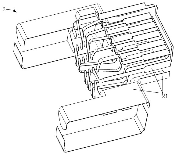 Support wiring assembly, wiring method, and endoscope lens