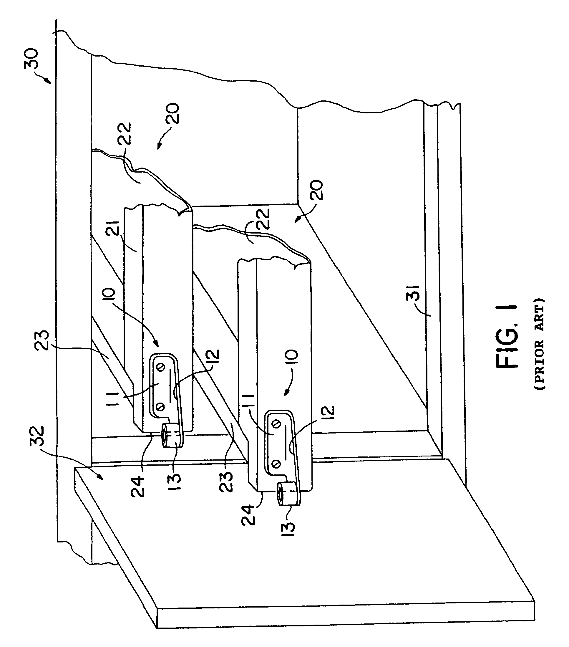 Drawer stop device with dual-side mountable roller