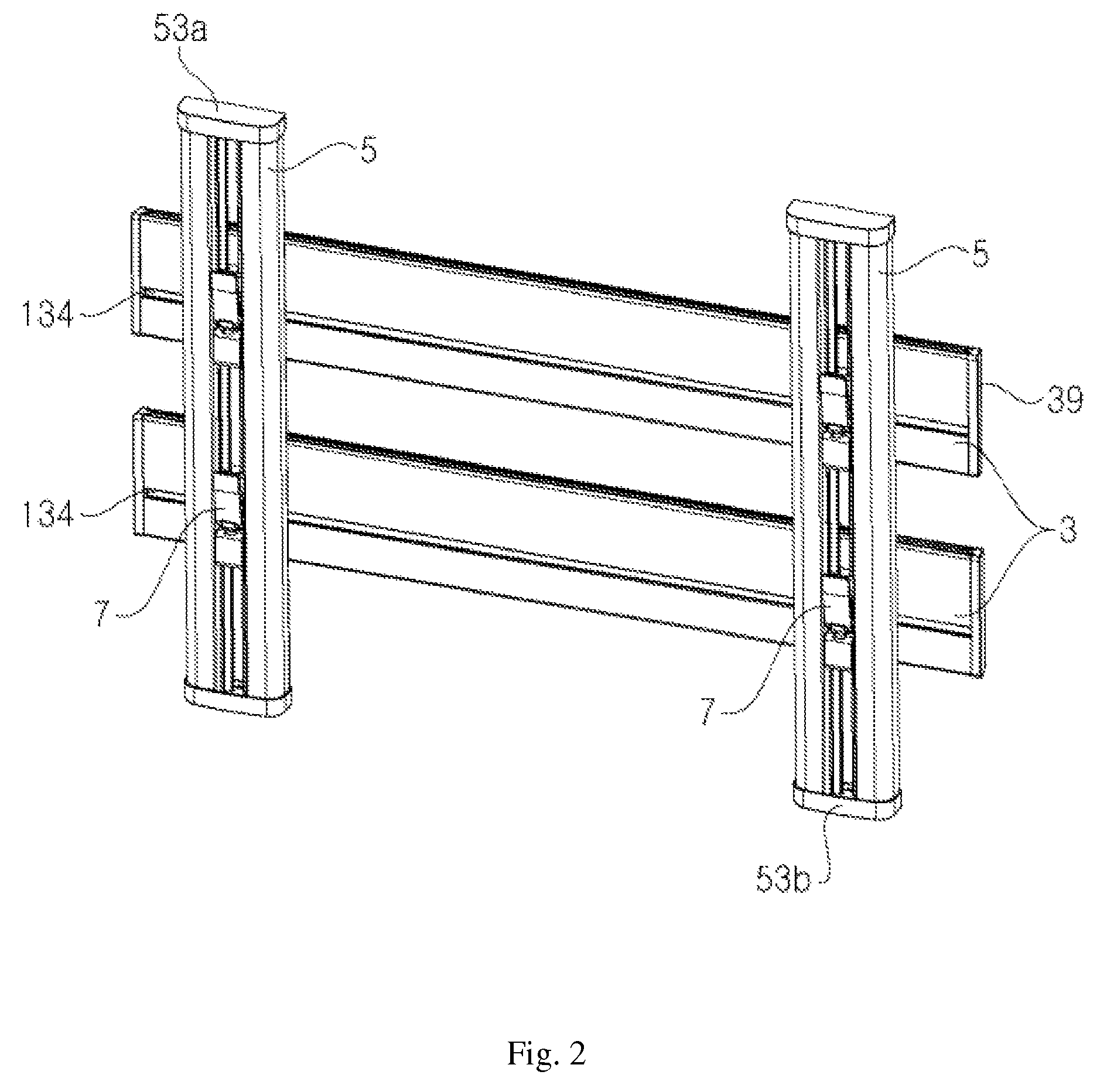 Hanger panel and hanger device using the same