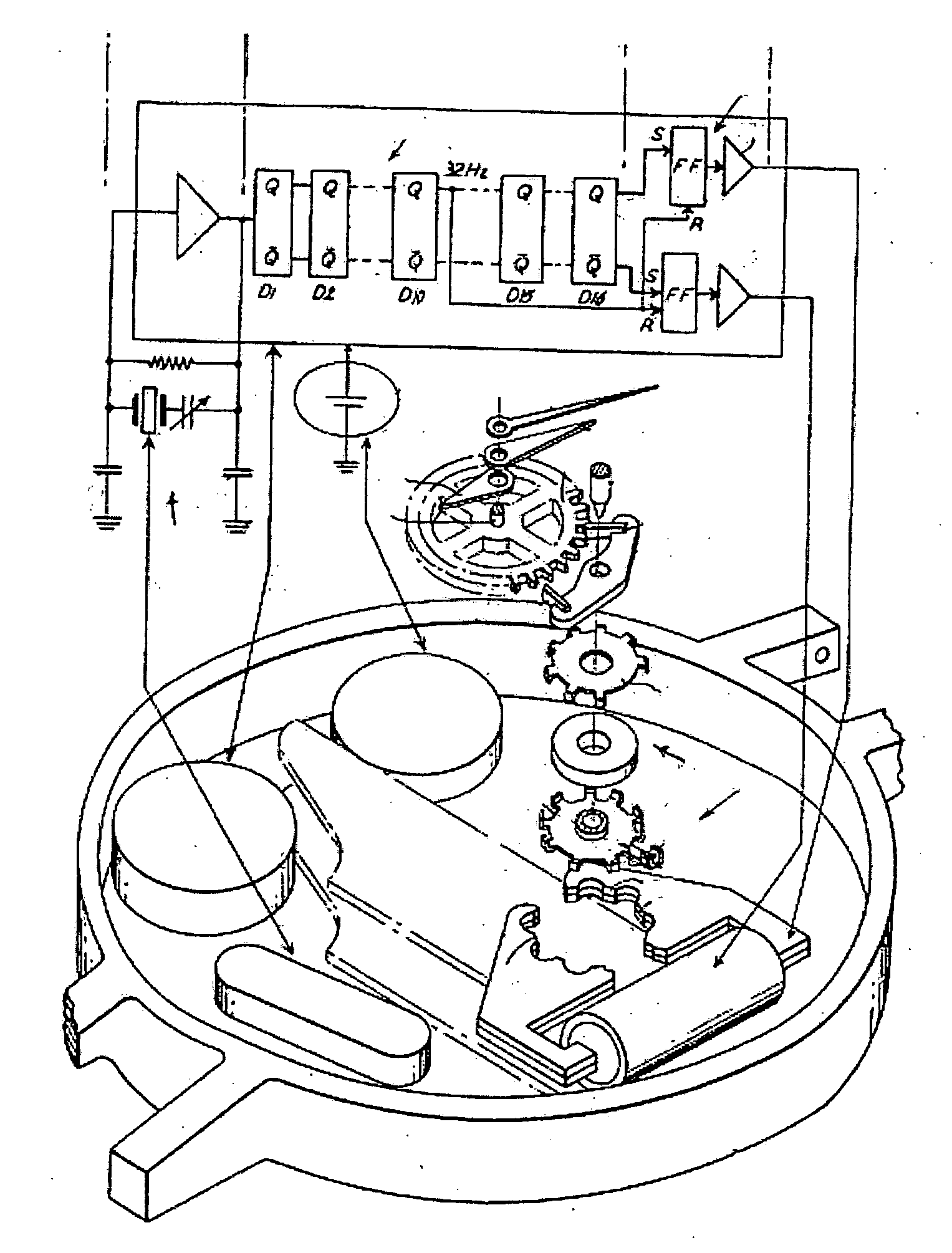 Battery powered motor system for low power application