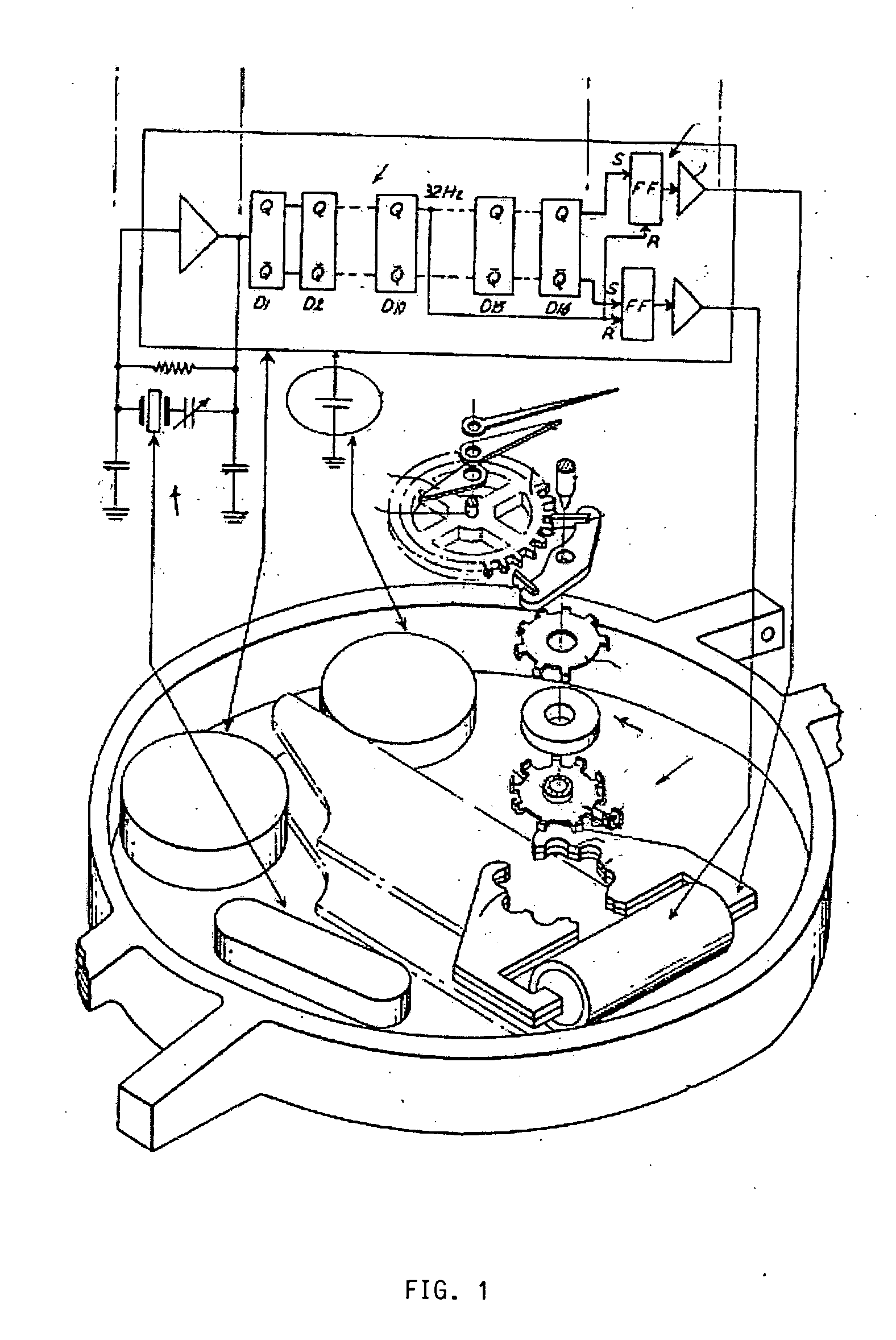 Battery powered motor system for low power application