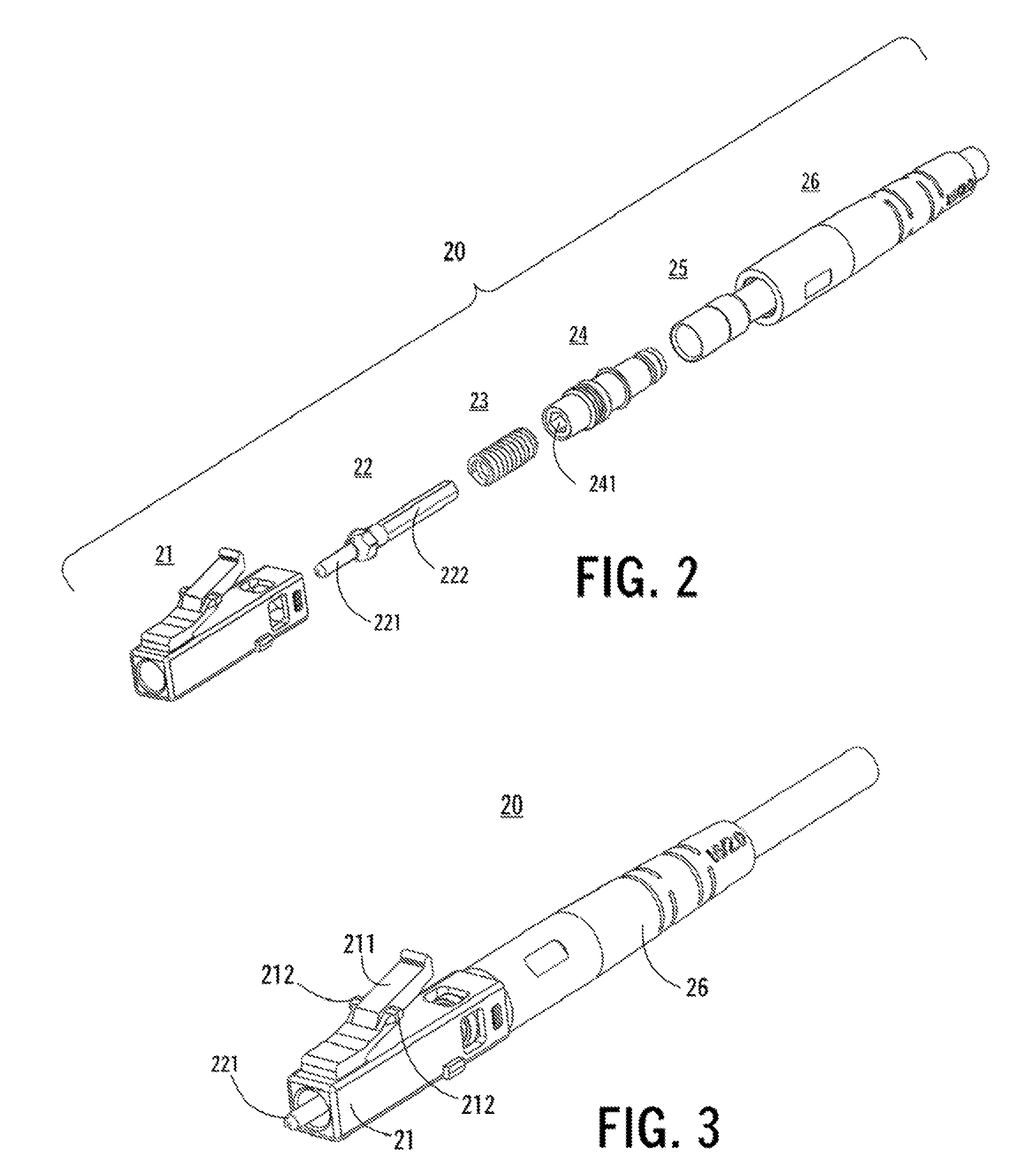 Multi-ferrule connector for multicore fiber terminations