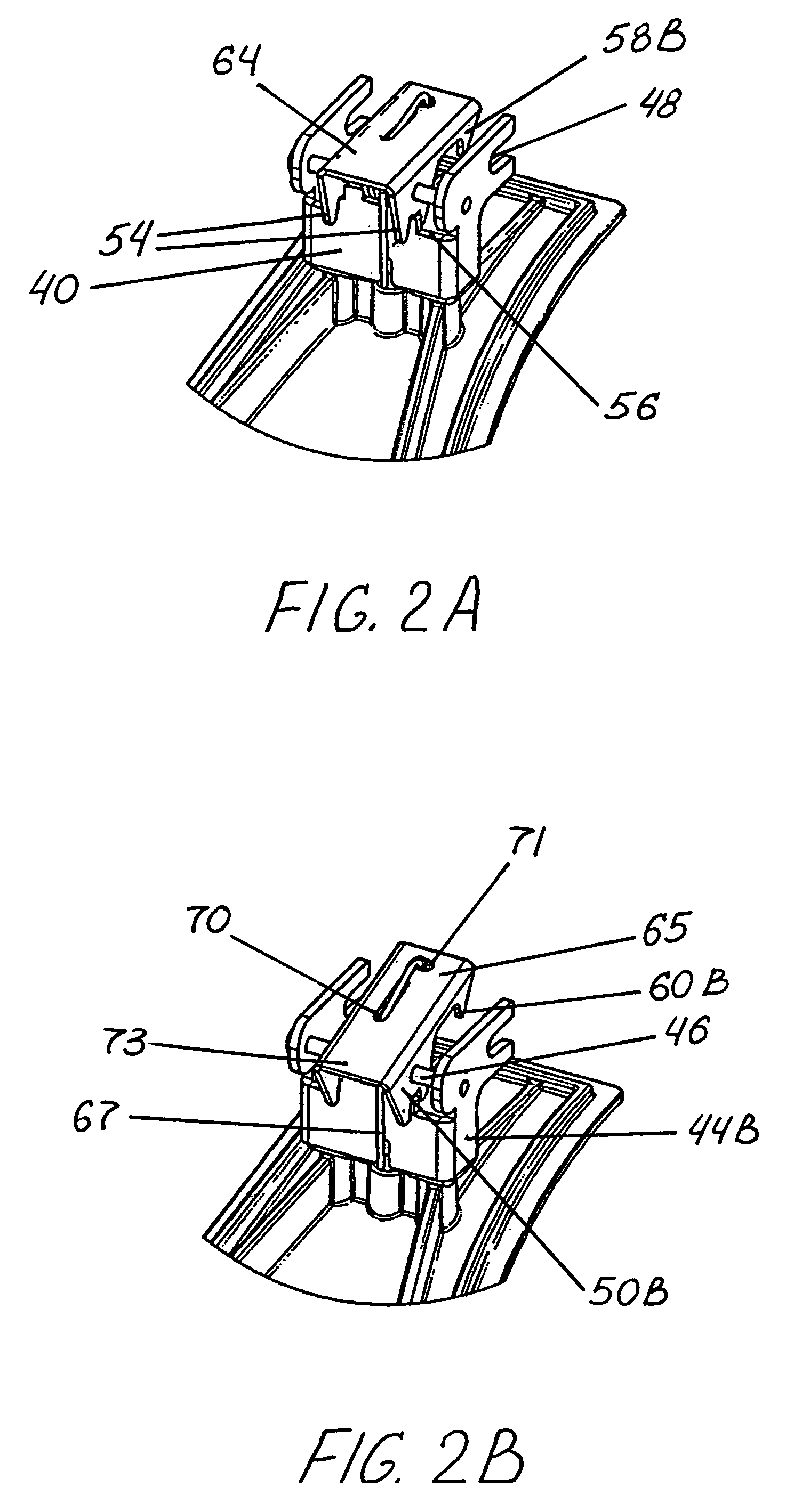 Detachable hinging mechanism for access panel