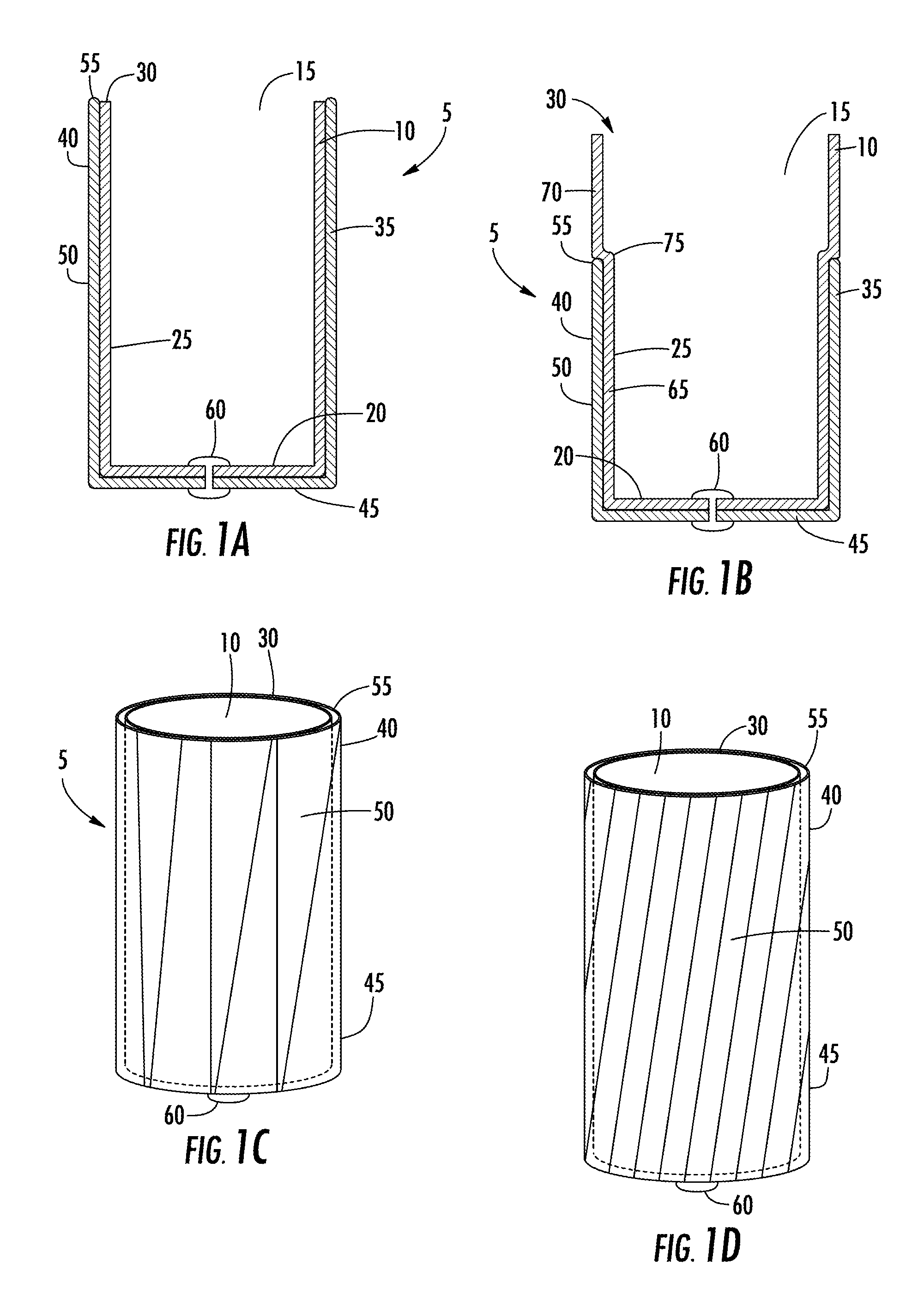 Payload delivery system with pleated component for cartridges