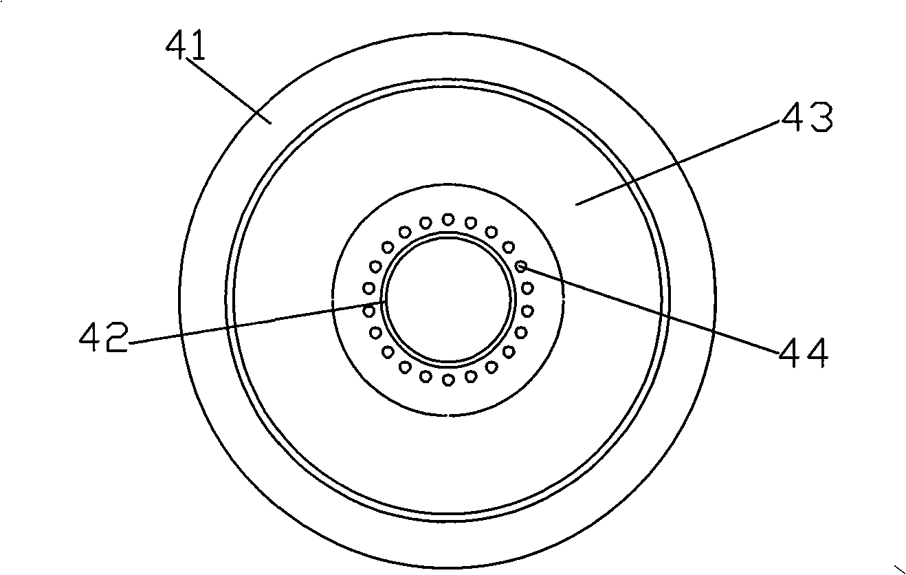 Precise forming mold of water lubrication rubber alloy bearing