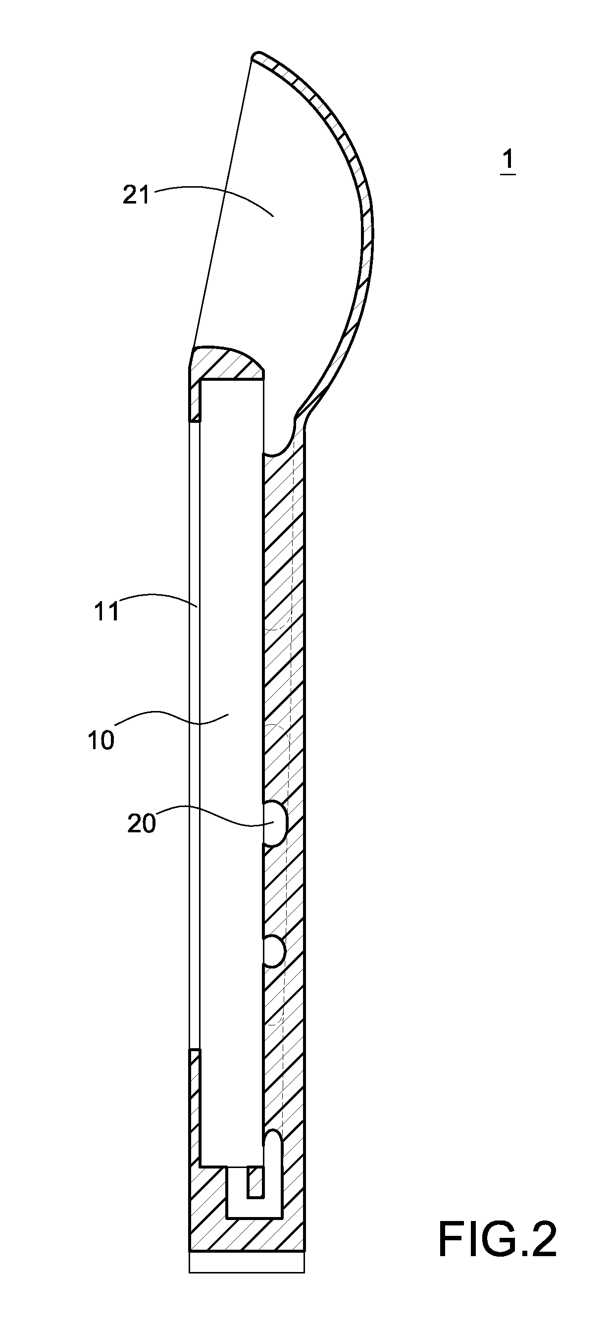 Protective sleeve having a built-in sound-amplifying channel