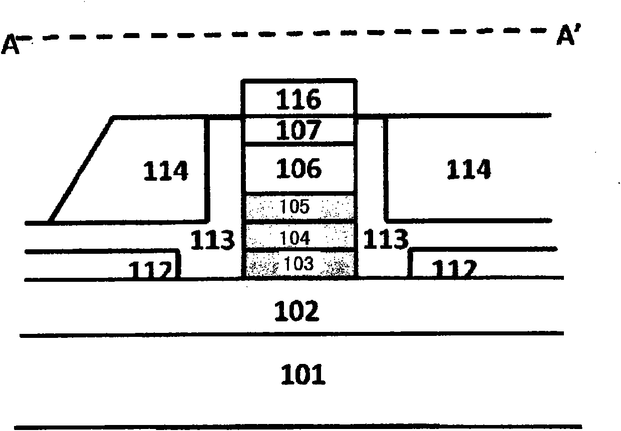 N-InP-based monolithic integrated optical logic gate and manufacturing method thereof