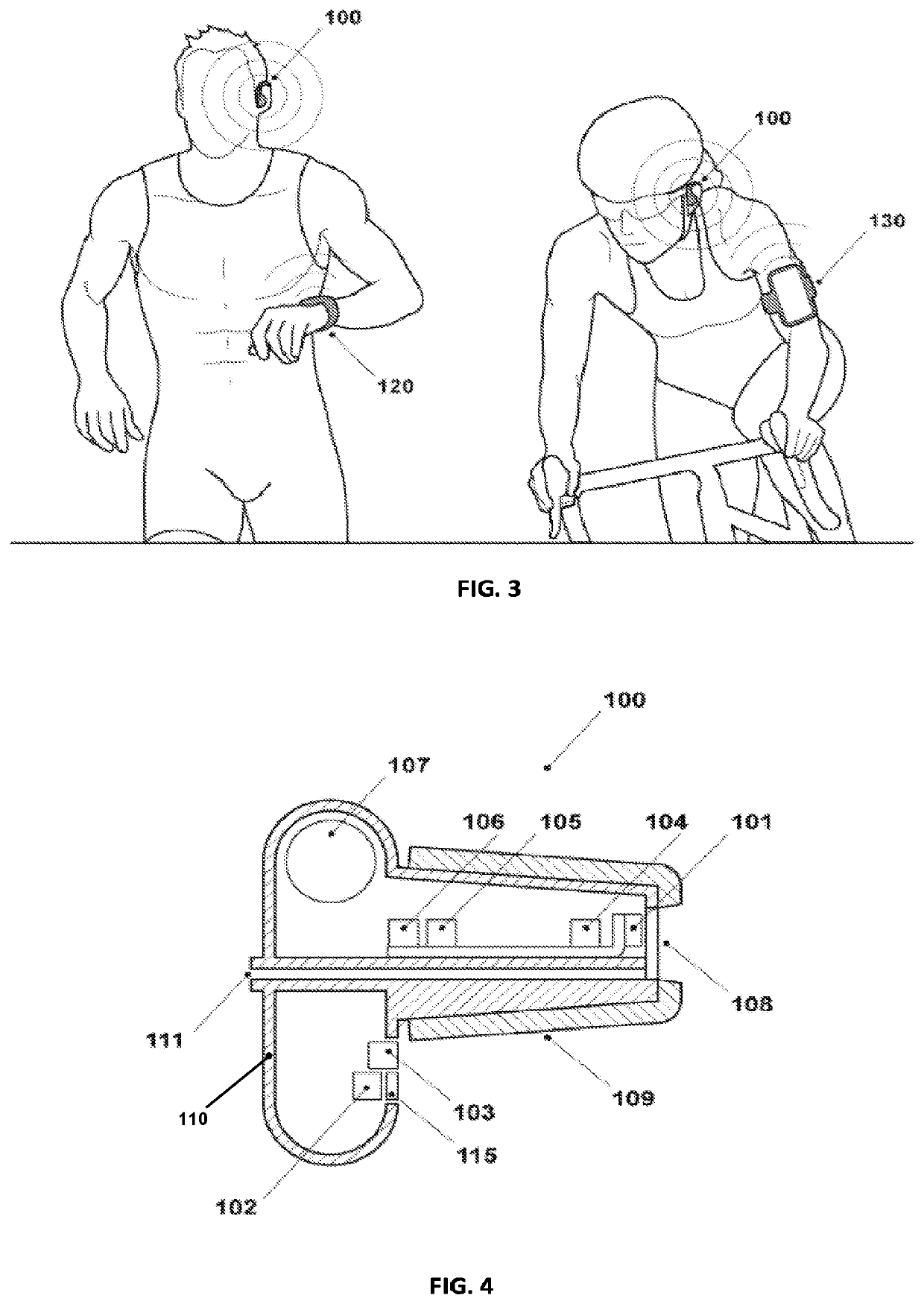 Portable physiology monitor configured to measure tympanic temperature