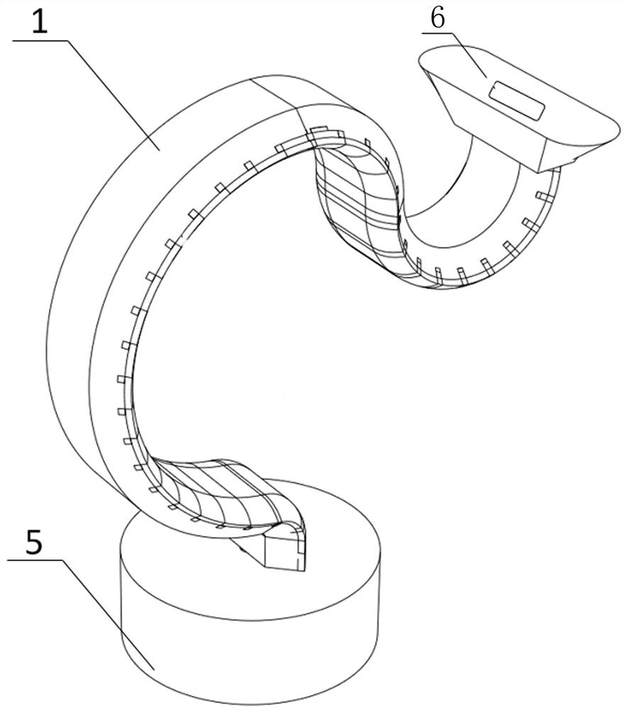 Flexible actuator driven by chemical energy release reaction