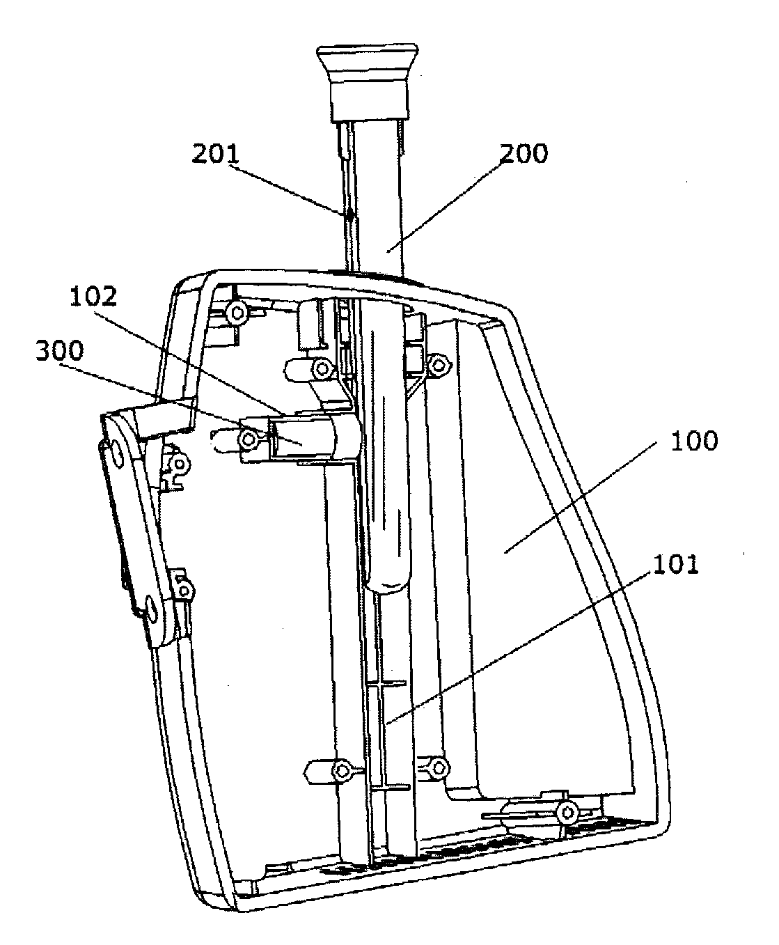 Replaceable Probe Holder Structure for Thermometer