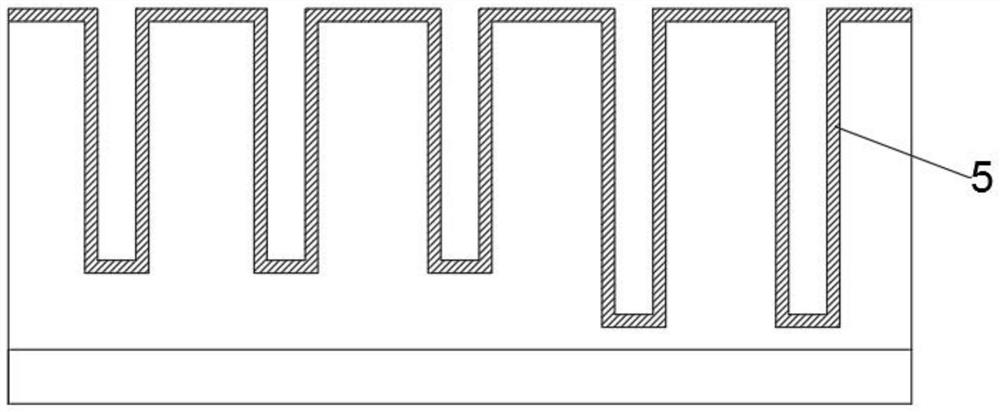 Manufacturing process of SBR (sequencing batch reactor) device capable of realizing charge coupling through three-time masking