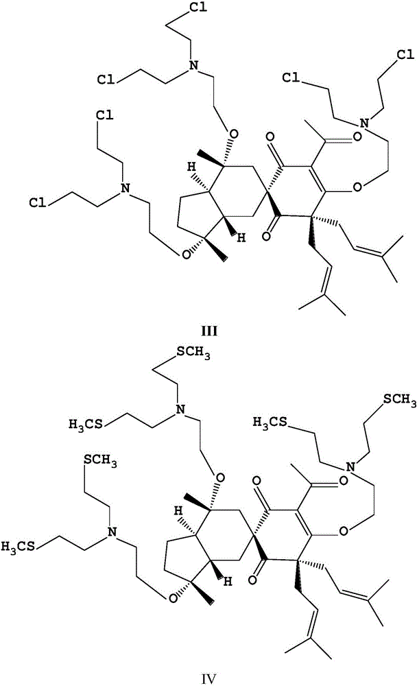 Application of derivative composition of Harrisotone A to anti-inflammation