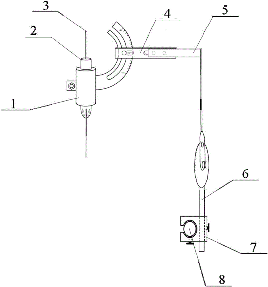 Simple pedicle screw placement navigator