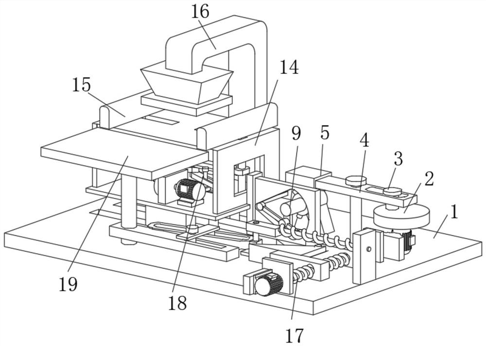 Heating process of intelligent heating system for forging and casting