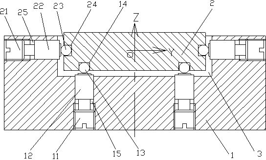 Three-dimensional force sensor