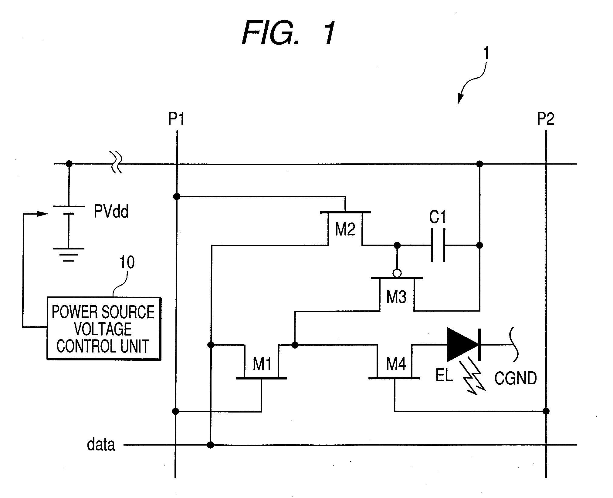 Active matrix display apparatus and driving method thereof