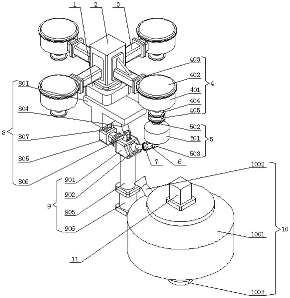 Multifunctional medicine dispensing tank for pharmacy