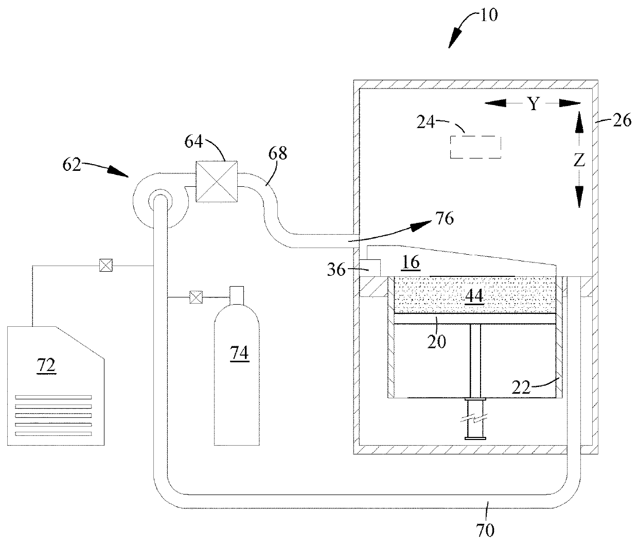 Method for emissions plume monitoring in additive manufacturing