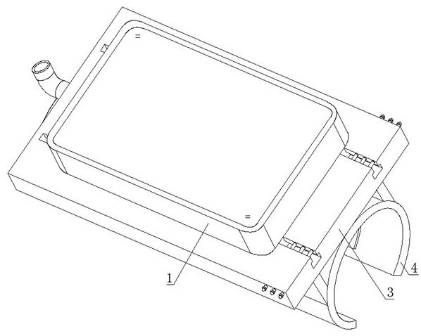 Multi-index physical fitness integration evaluation device and method based on Internet