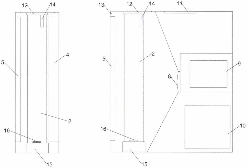 Intelligent monitoring technology and method for activated sludge applied to biological treatment of sewage